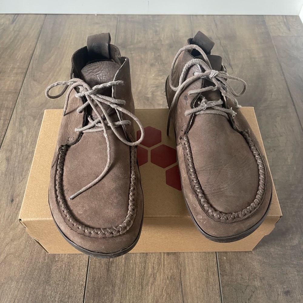 Vivobarefoot Sole Of Africa Gobi Chukka Boots Leather Minimalist Men’s 10